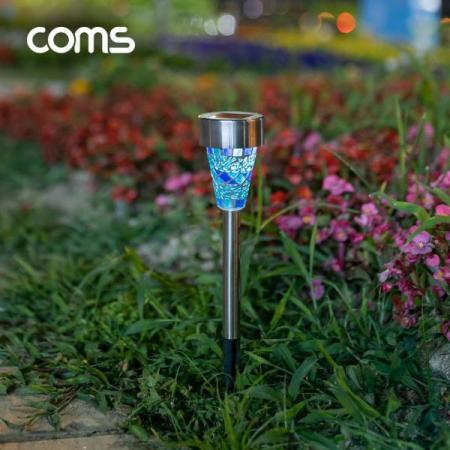 디바이스마트,LED/LCD > LED 인테리어조명 > 장식용 LED,Coms,태양광 LED 정원등 / 블루 모자이크 / 600mAh [SS971],태양광 LED 정원등 / 블루 모자이크 / 600mAh