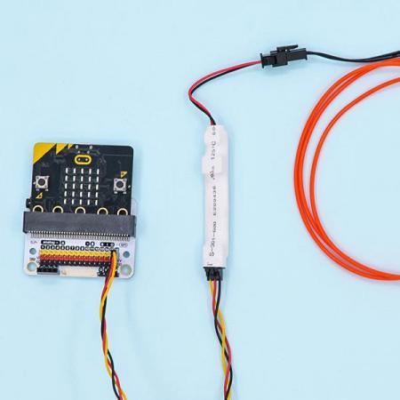 디바이스마트,LED/LCD > 드라이버/컨트롤러 > LED 드라이버,ELECFREAKS,Octopus EL Driver Module [EF04101],EL 패널을 구동하는데 사용되며 3V에서 micro:bit 지원 / 전선을 쉽게 연결 가능 / 작동 전압 : 3.3V~5V / 연결 타입 : 디지털