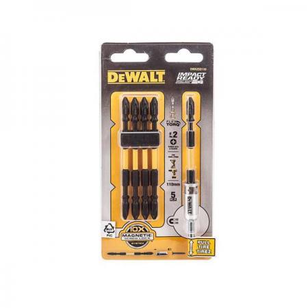 디바이스마트,수공구/전자공구/전동공구 > 전동/엔진공구 > 드릴공구 > 드라이버비트,디월트,토션 비트 DWA2SD110 (6.35x110) 5PCS,110mm 자석 양날 토션 비트 / 강력 자화기 포함