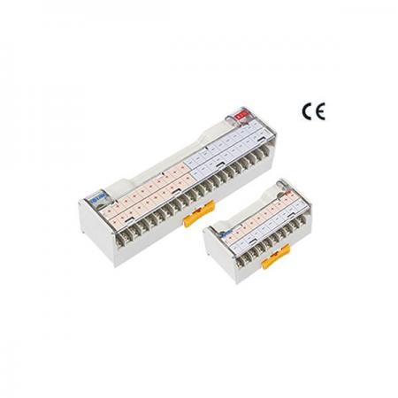 디바이스마트,커넥터/PCB > 터미널블럭 > 단자대 타입,IOLINK,인터페이스 단자대 XTB-COM20,Pole 수 : 20 / Common 단자구성 : 상단열 10P , 하단열 10P / 사이즈 : 80x40.5mm / 취부방법 : Screw 체결 / DIN Rail / 전압 : 125V AC / 24V DC / 전류 : 10A Max