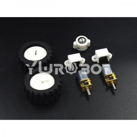 디바이스마트,기계/제어/로봇/모터 > 교육/취미로봇 > 교육용로봇 키트 > 초급 로봇키트,YwRobot,N20스마트카 로봇 부품 키트[ROB340120],소형 스마트카 세트입니다.여러가지 스마트 카에 다양하게 사용이 가능합니다.