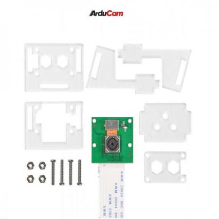 디바이스마트,MCU보드/전자키트 > 카메라/비디오 > 일반카메라,ArduCAM,Auto Focus Camera, Autofocus for Raspberry Pi Camera Module [B0176],라즈베리파이 호환 / 소프트웨어로 제어 가능 / 초점 제어를위한 아크릴 카메라 케이스, 15cm 플렉스 리본 카메라 케이블 포함