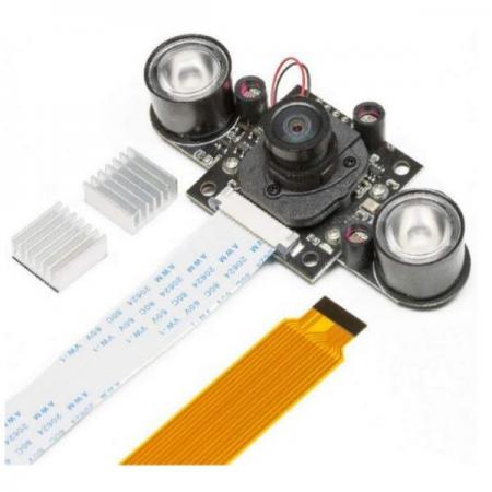 디바이스마트,MCU보드/전자키트 > 카메라/비디오 > 일반카메라,ArduCAM,라즈베리 파이 NOIR 5MP OV5647 카메라 모듈 일광 및 야간 투시경 [B003504],라즈베리파이 호환 / CMOS 크기 : 1/4 인치 / 5MP 2592x1944 / 30fps에서 1080p, VGA에서 최대 90fps 비디오 / 적외선 LED를위한 3.3V 전원 출력 제공