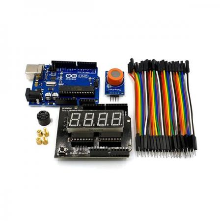 디바이스마트,오픈소스/코딩교육 > 아두이노 > 아두이노 교육용키트,디바이스마트,아두이노 음주 측정 키트 [SZH-ME001],디바이스마트 자체제작 / 아두이노와 디스플레이 쉴드, 알코올 측정 센서로 구성하여 음주측정 하는 키트 / 소스코드 포함