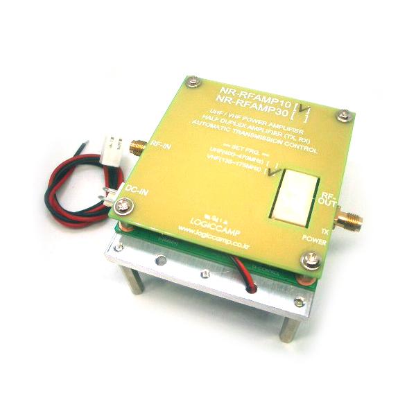 136-175MHz 대역무선증폭기7W (최대10W) -송-수신기용-팬(FAN)장착 (NR-RFAMP10VF)