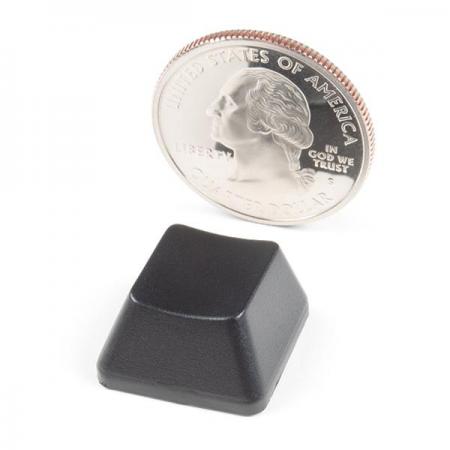 디바이스마트,컴퓨터/모바일/가전 > 키보드/마우스 > 키보드 > 키보드 주변기기,SparkFun,Cherry MX Keycap - R2 (Opaque Black) [PRT-15305],체리 MX 스위치용 / 키보드와 같은 클릭감 / 검정