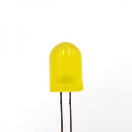 디바이스마트,LED/LCD > 일반 LED부품 > 원형라운드 LED > 10파이 이상 원형라운드 LED,SZH,10파이 라운드 LED (노랑) [SZH-LD163],사이즈 : 10파이 / 전압 : 2V / 전류 : 15mA / 전력 : 30mW / 색상 : 옐로우(yellow)