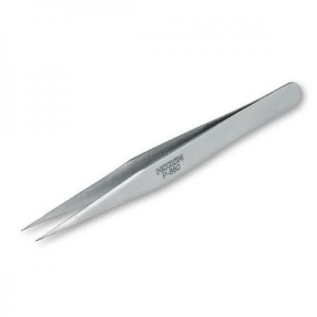 디바이스마트,수공구/전자공구/전동공구 > 전자공구 > 핀셋/IC흡착기/핀제거 > 저가형 범용핀셋,HOZAN,[HOZAN] 일반핀셋 P-880,