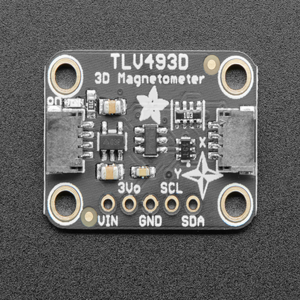 디바이스마트,MCU보드/전자키트 > 센서모듈 > 가속도/자이로/지자기센서 > 지자기센서,Adafruit,Adafruit TLV493D Triple-Axis Magnetometer - STEMMA QT / Qwiic [ada-4366],마크로컨트롤러, 마이크로 컴퓨터에 적합 / ± 2°C의 기본 온도 센서 / 3.3 또는 5V 로직으로 전원을 공급