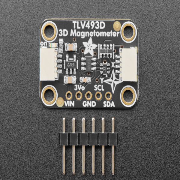디바이스마트,MCU보드/전자키트 > 센서모듈 > 가속도/자이로/지자기센서 > 지자기센서,Adafruit,Adafruit TLV493D Triple-Axis Magnetometer - STEMMA QT / Qwiic [ada-4366],마크로컨트롤러, 마이크로 컴퓨터에 적합 / ± 2°C의 기본 온도 센서 / 3.3 또는 5V 로직으로 전원을 공급