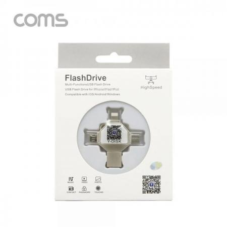 디바이스마트,컴퓨터/모바일/가전 > 저장장치 > USB 저장장치 > OTG USB3.0/3.1,Coms,USB OTG 메모리(4 in 1) / USB 3.1(Type C)/Micro 5P/8P / 128GB [ID763],USB OTG 메모리(4 in 1) / USB 3.1(Type C)/Micro 5P/8P / 128GB