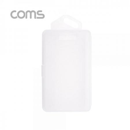 디바이스마트,공구함/작업대/엔클로저 > 공구함/부품함 > 다용도정리함(케이스),Coms,다용도 PVC 수납함 / (내부) 약 5 x 10 x 3cm [ID037],다용도 PVC 수납함 / (내부) 약 5 x 10 x 3cm