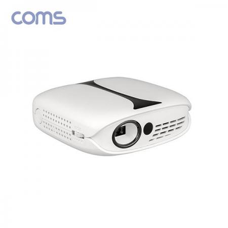 디바이스마트,컴퓨터/모바일/가전 > CCTV/프로젝터/영상장비 > 빔프로젝터/스크린 > 빔프로젝터,Coms,스마트 미니 DLP 빔 프로젝터 854x480 / 1000 루멘 / wifi 무선연결 / 스크린 미러링연결 [RE454],스마트 미니 DLP 빔 프로젝터 854x480 / 1000 루멘 / wifi 무선연결 / 스크린 미러링연결