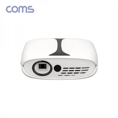 디바이스마트,컴퓨터/모바일/가전 > CCTV/프로젝터/영상장비 > 빔프로젝터/스크린 > 빔프로젝터,Coms,스마트 미니 DLP 빔 프로젝터 854x480 / 1000 루멘 / wifi 무선연결 / 스크린 미러링연결 [RE454],스마트 미니 DLP 빔 프로젝터 854x480 / 1000 루멘 / wifi 무선연결 / 스크린 미러링연결