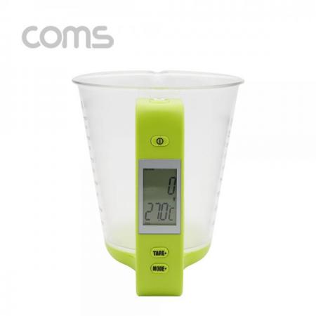 디바이스마트,컴퓨터/모바일/가전 > 가전/생활용품 > 생활가전,Coms,전자 저울 (컵형) / 계량컵 / 온도 / 디지털 [BB205],전자 저울 (컵형) / 계량컵 / 온도 / 디지털