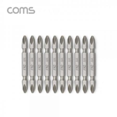 디바이스마트,수공구/전자공구/전동공구 > 작업공구 > 드라이버류 > 드라이버세트,Coms,드라이버 비트 세트(양날/십자/+) 10pcs [ID858],드라이버 비트 세트(양날/십자/+) 10pcs
