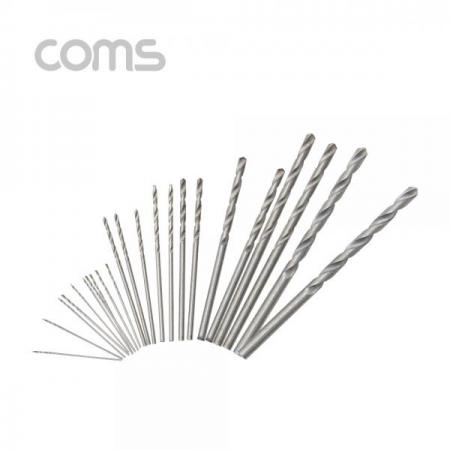 디바이스마트,컴퓨터/모바일/가전 > 가구/사무용품/공구 > 공구/공구자재 > 절삭연마공구,Coms,드릴 비트 세트, 25pcs(0.5~3mm) [ID859],드릴 비트 세트, 25pcs(0.5~3mm)