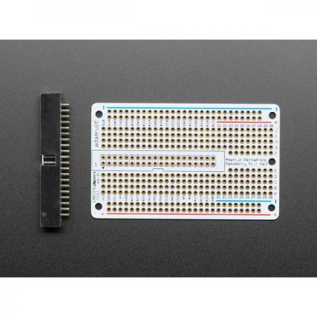 디바이스마트,커넥터/PCB > PCB기판/관련상품 > 특수기판 > 특수제작 PCB,Adafruit,Adafruit Perma-Proto 40-Pin Raspberry Pi Half-Size PCB Kit - with 2x20 Header[ada-4353],Pi B +, A +, 2, 3, 4, Zero 등과 같은 2x20 커넥터가있는 최신 Raspberry Pi 컴퓨터 용 / 2x20 박스 헤더를 납땜하면 추가 프로토 타입 공간, 파워 레일, 장착 홀 및 화려한 실크로 라벨이 붙은 모든 브레이크 아웃을 얻을 수 있음 / 2x2 열 4홀 / 5홀 8열x8열