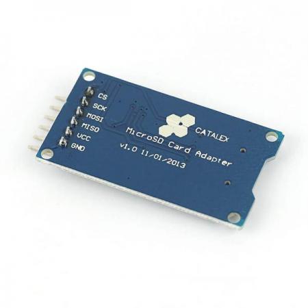 디바이스마트,MCU보드/전자키트 > 전원/신호/저장/응용 > SD/TF/메모리,Cytron,5V Compatible Micro SD Card Adapter [BB-USD-5V],Arduino Uno, Leonardo, Mega, Due 등 대부분의 5V 및 3.3V 마이크로 컨트롤러와 안전하게 인터페이스 할수 있다.지원 : 마이크로 SD 카드, 마이크로 SDHC (고속 카드).인터페이스 레벨 : 5V 또는 3.3V