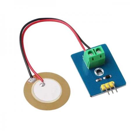 디바이스마트,MCU보드/전자키트 > 센서모듈 > 기울기/진동/충격/터치 > 충격/충돌/진동센서,Cytron,Analog Piezoelectric Ceramic Vibration Module [SN-CPIEZO-MOD],진동의 정도를 알수 있습니다 / 작동 전압 : 3.3V 또는 5V / 작동 전류 : 