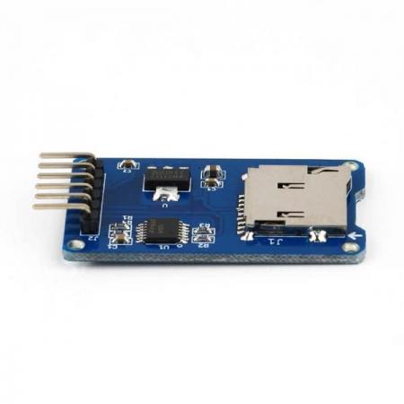 디바이스마트,MCU보드/전자키트 > 전원/신호/저장/응용 > SD/TF/메모리,Cytron,5V Compatible Micro SD Card Adapter [BB-USD-5V],Arduino Uno, Leonardo, Mega, Due 등 대부분의 5V 및 3.3V 마이크로 컨트롤러와 안전하게 인터페이스 할수 있다.지원 : 마이크로 SD 카드, 마이크로 SDHC (고속 카드).인터페이스 레벨 : 5V 또는 3.3V