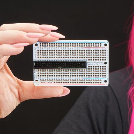 디바이스마트,커넥터/PCB > PCB기판/관련상품 > 특수기판 > 특수제작 PCB,Adafruit,Adafruit Perma-Proto 40-Pin Raspberry Pi Half-Size PCB Kit - with 2x20 Header[ada-4353],Pi B +, A +, 2, 3, 4, Zero 등과 같은 2x20 커넥터가있는 최신 Raspberry Pi 컴퓨터 용 / 2x20 박스 헤더를 납땜하면 추가 프로토 타입 공간, 파워 레일, 장착 홀 및 화려한 실크로 라벨이 붙은 모든 브레이크 아웃을 얻을 수 있음 / 2x2 열 4홀 / 5홀 8열x8열