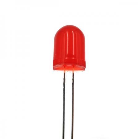 디바이스마트,LED/LCD > 일반 LED부품 > 원형라운드 LED > 10파이 이상 원형라운드 LED,SZH,10파이 라운드 LED (빨강) [SZH-LD160],사이즈 : 10파이 / 전압 : 2V / 전류 : 15mA / 전력 : 30mW / 색상 : 레드(red)