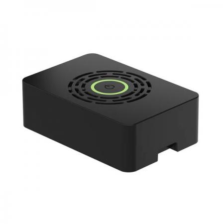 디바이스마트,오픈소스/코딩교육 > 라즈베리파이 > 라즈베리파이 케이스,Okdo,라즈베리파이4 파워 버튼 케이스 (검정),Raspberry Pi 4 Model B 전원스위치 케이스 / 재질 : ABS / 사이즈 : 95mm X 63mm X 30mm / ONENINE - CASE POWER HAT BLACK / 1873795