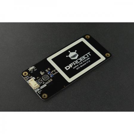 디바이스마트,MCU보드/전자키트 > 통신/네트워크 > NFC,DFROBOT,Gravity: UART & I2C NFC Module [DFR0231-H],3.3V / 5V 컨트롤러와 호환 / I2C 및 UART 복합 인터페이스 / 입력 전압 (VCC) : 3.3V ~ 5.5V / 통신 주파수 : 13.56 MHz