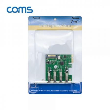 디바이스마트,컴퓨터/모바일/가전 > 네트워크/케이블/컨버터/IOT > 컨트롤러/확장카드 > SATA 확장카드,Coms,PCI-E to USB 3.0 4Port 카드, 10/100/1000Mbps, SATA 전원연결, VL805 칩셋 [SW691],PCI-E to USB 3.0 4Port 카드/ 10/100/1000Mbps/ SATA 전원연결/ VL805 칩셋