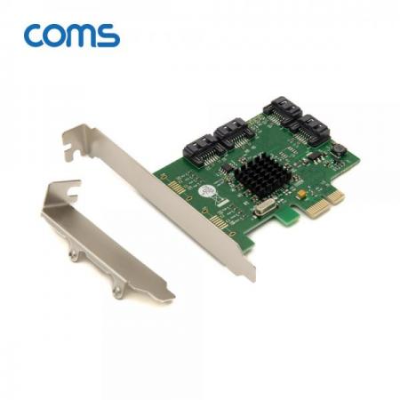 디바이스마트,컴퓨터/모바일/가전 > 네트워크/케이블/컨버터/IOT > 컨트롤러/확장카드 > SATA 확장카드,Coms,SATA 카드(PCE Express to SATA III x 4P) Marvell 88SE9215 칩셋 [SW688],SATA 카드(PCE Express to SATA III x 4P) Marvell 88SE9215 칩셋