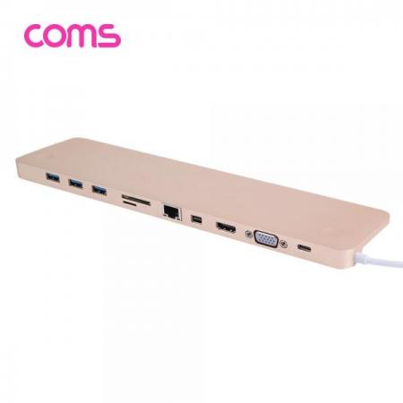 디바이스마트,케이블/전선 > USB 케이블 > OTG(FM) > USB C타입 OTG,Coms,USB 3.1 Type-C 노트북 멀티 컨버터/허브/도킹 (HDMI, VGA, mini DP, USB 3.0, 카드리더, 오디오) [CL130],USB 3.1 Type-C 노트북 멀티 컨버터/허브/도킹 (HDMI/ VGA/ mini DP/ USB 3.0/ 카드리더/ 오디오)