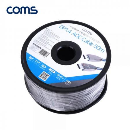 디바이스마트,케이블/전선 > 영상/음향 케이블 > 디스플레이포트 케이블,Coms,디스플레이포트 리피터 광 케이블 50M / DP / 8K@60Hz, 최대 4K@120Hz [CL136],디스플레이포트 리피터 광 케이블 50M / DP / 8K@60Hz/ 최대 4K@120Hz