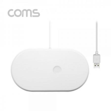 디바이스마트,컴퓨터/모바일/가전 > 스마트폰/스마트기기 > 충전기/보조배터리 > 무선충전기,Coms,3 in1 스마트폰 무선 충전기, 멀티 충전 / 동시 충전 /스마트 워치, 무선 이어폰 충전 [ID997],3 in1 스마트폰 무선 충전기/ 멀티 충전 / 동시 충전 /스마트 워치/ 무선 이어폰 충전