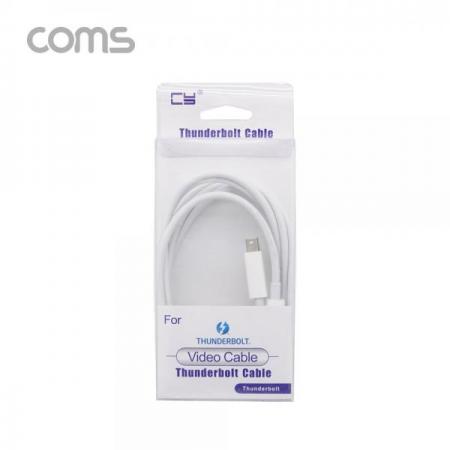 디바이스마트,케이블/전선 > 영상/음향 케이블 > 디스플레이포트 케이블,Coms,썬더볼트 케이블 2M / Thunderbolt Cable [BT721],썬더볼트 케이블 2M / Thunderbolt Cable