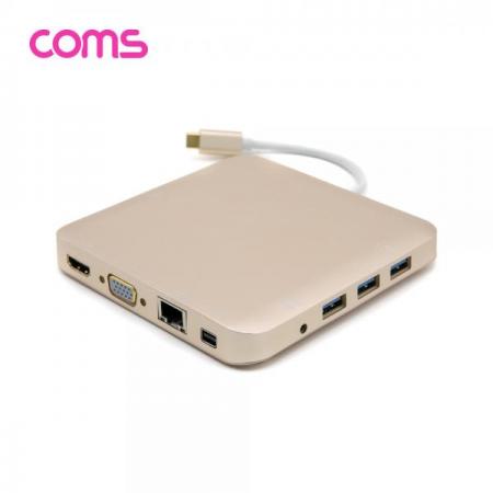 디바이스마트,케이블/전선 > USB 케이블 > OTG(FM) > USB C타입 OTG,Coms,USB 3.1 Type-C 멀티 컨버터/허브/도킹 (HDMI, VGA, mini DP, USB 3.0, 카드리더, 오디오) [CL129],USB 3.1 Type-C 멀티 컨버터/허브/도킹 (HDMI/ VGA/ mini DP/ USB 3.0/ 카드리더/ 오디오)