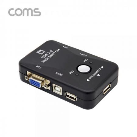 디바이스마트,컴퓨터/모바일/가전 > 네트워크/케이블/컨버터/IOT > KVM스위치/분배기/선택기 > KVM스위치,Coms,KVM USB 스위치(2:1) / PC 2대 연결/ 주변장치 연결 가능 [BT624],KVM USB 스위치(2:1) / PC 2대 연결/ 주변장치 연결 가능