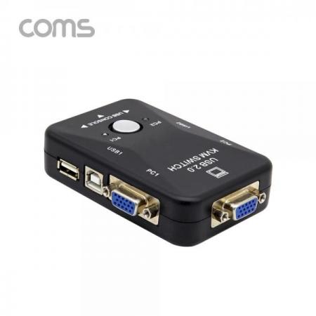 디바이스마트,컴퓨터/모바일/가전 > 네트워크/케이블/컨버터/IOT > KVM스위치/분배기/선택기 > KVM스위치,Coms,KVM USB 스위치(2:1) / PC 2대 연결/ 주변장치 연결 가능 [BT624],KVM USB 스위치(2:1) / PC 2대 연결/ 주변장치 연결 가능