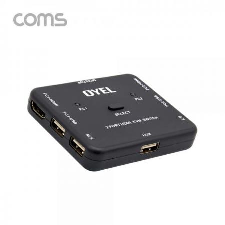 디바이스마트,컴퓨터/모바일/가전 > 네트워크/케이블/컨버터/IOT > KVM스위치/분배기/선택기 > KVM스위치,Coms,2포트 HDMI KVM 스위치(2:1) [BT557],2포트 HDMI KVM 스위치(2:1)