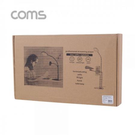 디바이스마트,컴퓨터/모바일/가전 > 스마트폰/스마트기기 > 모바일 주변기기 > 거치대,Coms,LED 원형 램프 & 스마트폰, 마이크 스탠드 (3 in 1) / 링 라이트 / 플렉시블 / 탁상 거치 / Ring Light [BB214],LED 원형 램프 & 스마트폰/ 마이크 스탠드 (3 in 1) / 링 라이트 / 플렉시블 / 탁상 거치 / Ring Light