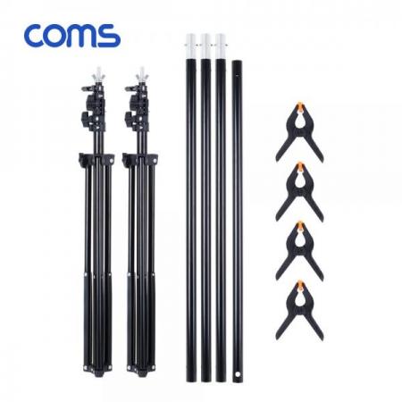 디바이스마트,컴퓨터/모바일/가전 > CCTV/프로젝터/영상장비 > 영상 관련 액세서리,Coms,스튜디오 촬영 거치대 / 스탠드 / 4단 [IF034],스튜디오 촬영 거치대 / 스탠드 / 4단