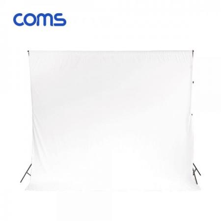 디바이스마트,컴퓨터/모바일/가전 > CCTV/프로젝터/영상장비 > 영상 관련 액세서리,Coms,스튜디오 촬영 배경천 / 3m x 3m / 화이트 [IF033],스튜디오 촬영 배경천 / 3m x 3m / 화이트