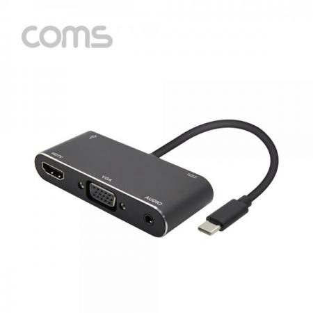 디바이스마트,케이블/전선 > USB 케이블 > OTG(FM) > USB C타입 OTG,Coms,USB 3.1 (Type C) 컨버터, Type C to HDMI & VGA - USB/Type C 충전 [FW699],USB 3.1 (Type C) 컨버터/ Type C to HDMI & VGA - USB/Type C 충전