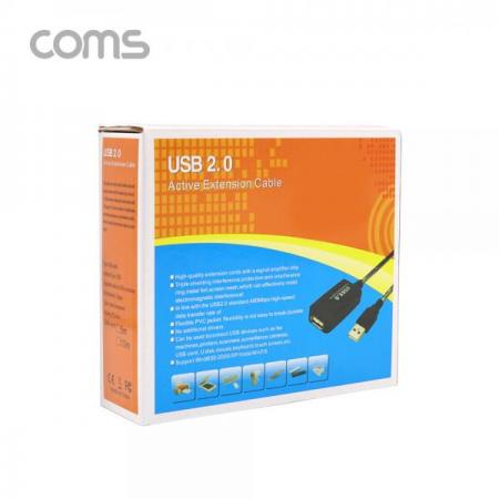 디바이스마트,컴퓨터/모바일/가전 > 네트워크/케이블/컨버터/IOT > 리피터/젠더/전원 케이블 > USB to 변환케이블,Coms,USB 2.0 리피터(무전원) / 연장 케이블 / Active Extension Cable / 10M [BT667],USB 2.0 리피터(무전원) / 연장 케이블 / Active Extension Cable / 10M