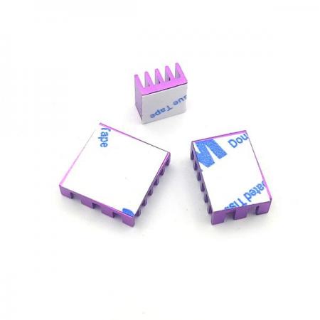 디바이스마트,오픈소스/코딩교육 > 라즈베리파이 > 아답터/방열판/OS/기타,SZH,라즈베리파이4 알루미늄 방열판 3종 - 보라색 [RBP-009],라즈베리파이4 전용 알루미늄 방열판 / 라즈베리파이 사용 시 열을 낮추기 위한 용도 / 양면테이프가 부착되어 있습니다.