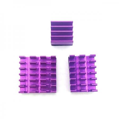 디바이스마트,오픈소스/코딩교육 > 라즈베리파이 > 아답터/방열판/OS/기타,SZH,라즈베리파이4 알루미늄 방열판 3종 - 보라색 [RBP-009],라즈베리파이4 전용 알루미늄 방열판 / 라즈베리파이 사용 시 열을 낮추기 위한 용도 / 양면테이프가 부착되어 있습니다.