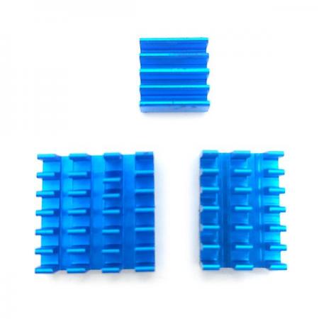 디바이스마트,오픈소스/코딩교육 > 라즈베리파이 > 아답터/방열판/OS/기타,SZH,라즈베리파이4 알루미늄 방열판 3종 - 파란색 [RBP-010],라즈베리파이4 전용 알루미늄 방열판 / 라즈베리파이 사용 시 열을 낮추기 위한 용도 / 양면테이프가 부착되어 있습니다.