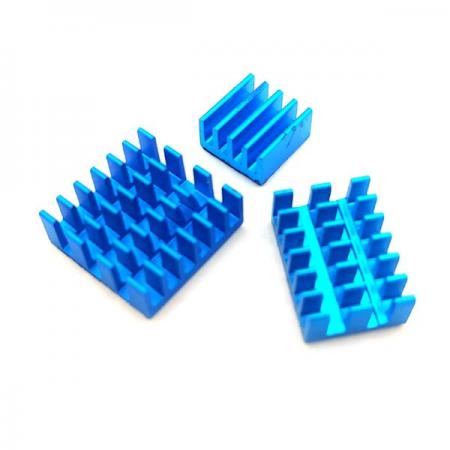 디바이스마트,오픈소스/코딩교육 > 라즈베리파이 > 아답터/방열판/OS/기타,SZH,라즈베리파이4 알루미늄 방열판 3종 - 파란색 [RBP-010],라즈베리파이4 전용 알루미늄 방열판 / 라즈베리파이 사용 시 열을 낮추기 위한 용도 / 양면테이프가 부착되어 있습니다.