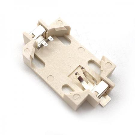 디바이스마트,전원/파워/배터리 > 배터리/배터리홀더 > 배터리홀더 Holder > 버튼·코인용 홀더/클립,OEM,CR2032 배터리홀더 SMD(아이보리) [SZH-BH008],셀 규격 : CR2032 / 셀 갯수 : 1개 / 전압 : 3V / 출력단자 : SMD