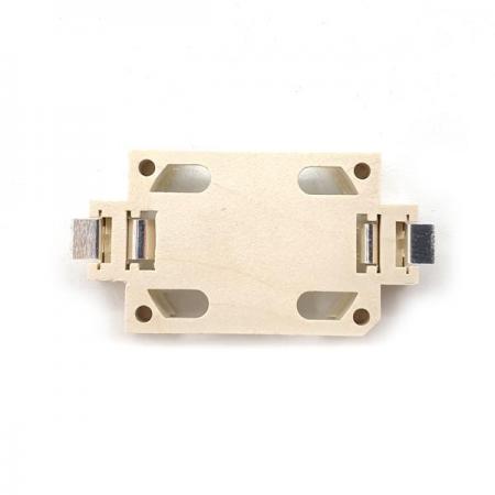 디바이스마트,전원/파워/배터리 > 배터리/배터리홀더 > 배터리홀더 Holder > 버튼·코인용 홀더/클립,OEM,CR2032 배터리홀더 SMD(아이보리) [SZH-BH008],셀 규격 : CR2032 / 셀 갯수 : 1개 / 전압 : 3V / 출력단자 : SMD